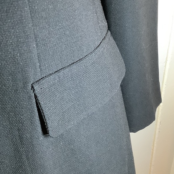 Vintage Danny & Nicole NY Women's Long Black Jacket and Dress XS - S 3 Button - Picture 15 of 16